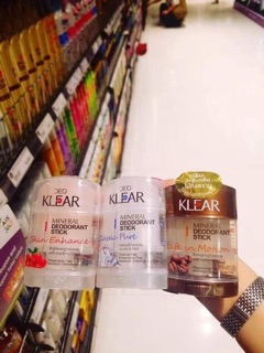 LĂN KHỬ MÙI ĐÁ KHOÁNG KLEAR THÁI