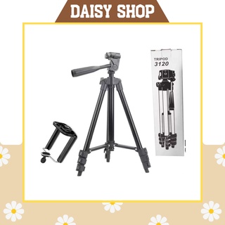Gậy Tripod 3120 - Gậy LIVESTREAM 3 Chân TẶNG Kẹp Đỡ Điện Thoại