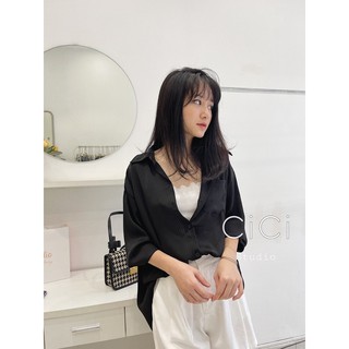 Sơmi lụa gân CICISTUDIO