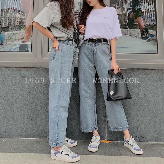 Quần jeans dáng suông