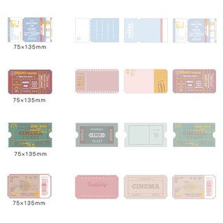 Giấy nhớ retro ticket