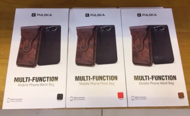 Bao da đeo thắt lưng Puloka 2in1 | BigBuy360 - bigbuy360.vn