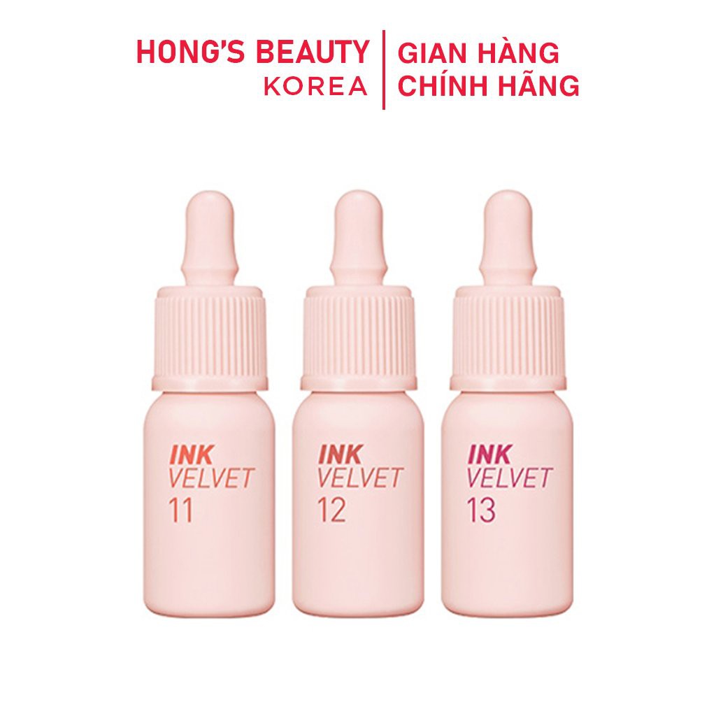 Son kem Peripera Ink V.elvet Limited Lip Tint lì, lên màu chuẩn - HONGS BEAUTY