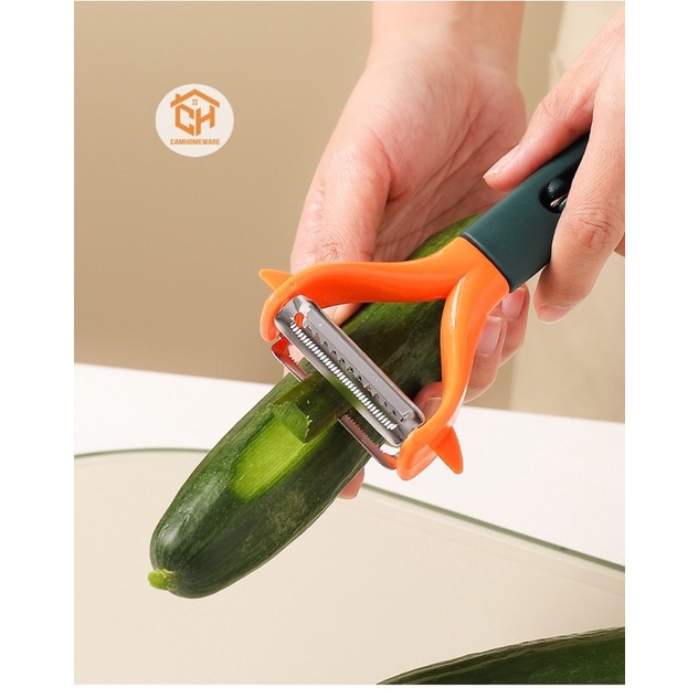 Dụng Cụ Khui Rượu Vang, Khui Đồ Hộp, Mở Nắp Bia Tiện Lợi, Nạo Vỏ Trái Cây Cao Cấp, Nạo Rau Củ Đa Năng 6 In 1