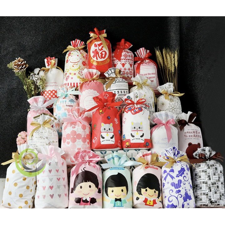 Set 10 Túi rút dây kt 23x 34cm