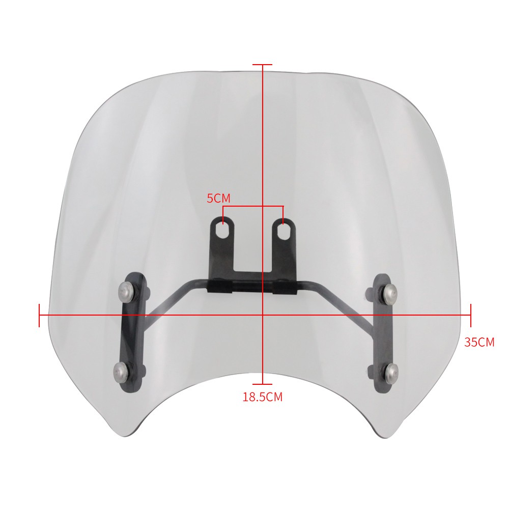 Kính chắn gió KODASKIN chất lượng cao cho Honda Rebel 500 Cm500 Cmx300