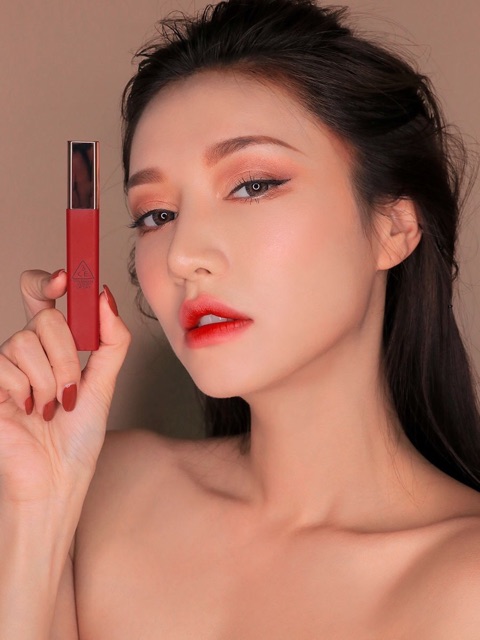 Son kem lì 3CE Cloud Lip Tint màu Macaron Red