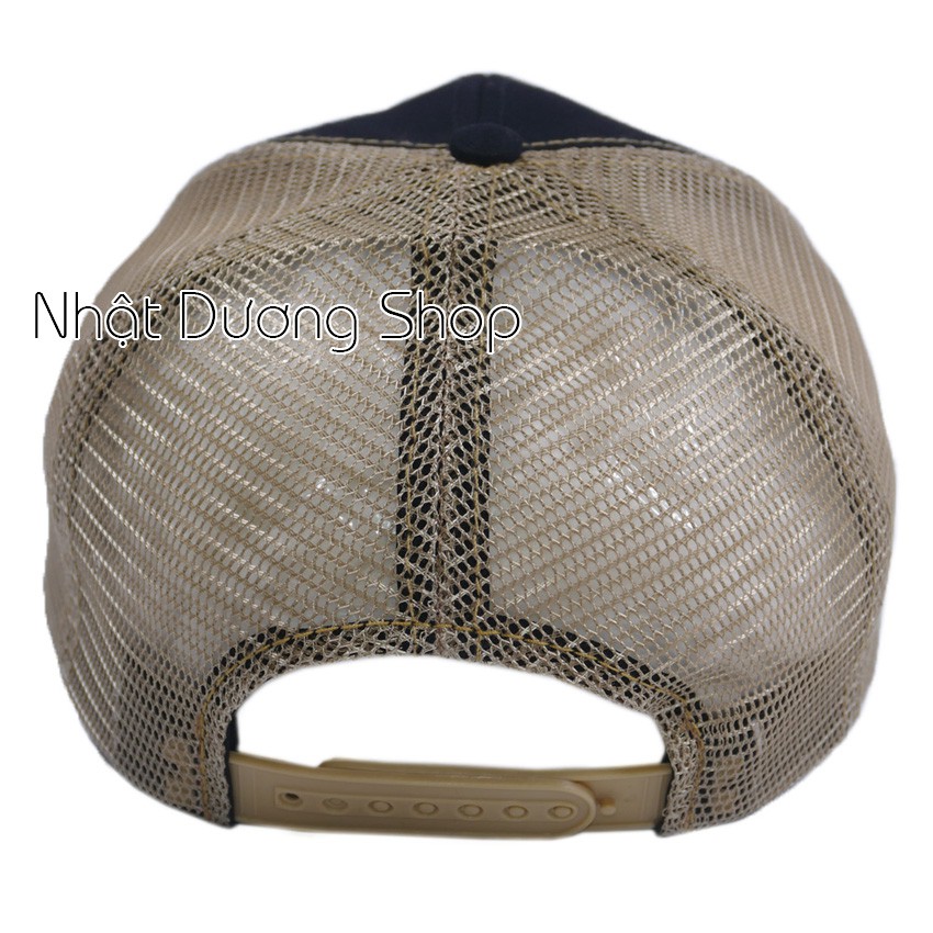 Nón kết lưới thêu hình con gà COOK cao cấp, khóa nhựa - Kiểu dáng thời trang cá tính thích hợp cho mọi người