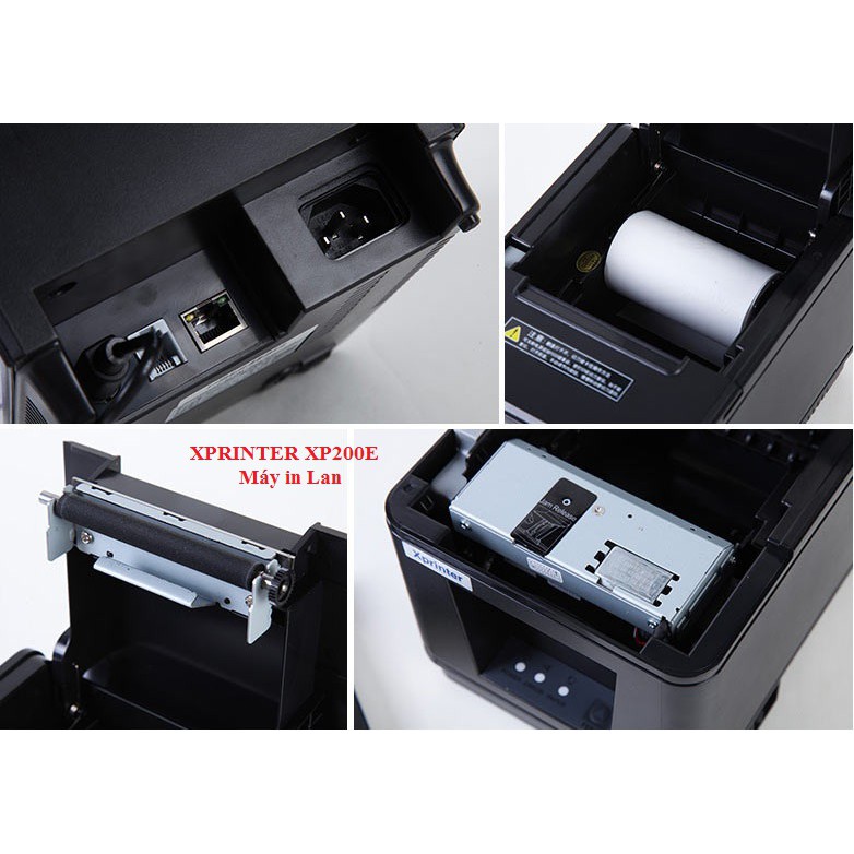 Xprinter XP200E, Máy in hoá đơn, máy in bill, máy in lan, máy in báo bếp, máy in k80, A160H, A160M,Q200, K200L | BigBuy360 - bigbuy360.vn
