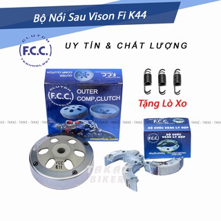 A7 [ Vison Fi ]  Bộ Nồi Sau FCC Honda Vison Fi - Chống rung đầu xe Hãng FCC
