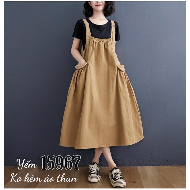 Đầm Yếm BIGSIZE dáng xòe 15967