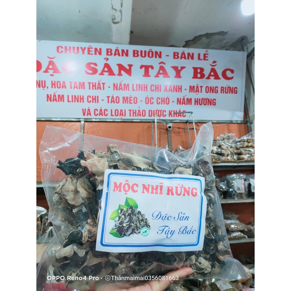 Mộc nhĩ rừng khô Tây Bắc gói 500g hàng loại 1 Cánh To, mộc nhĩ đen rừng phơi khô tự nhiên, nấm mèo sạch thơm ngon