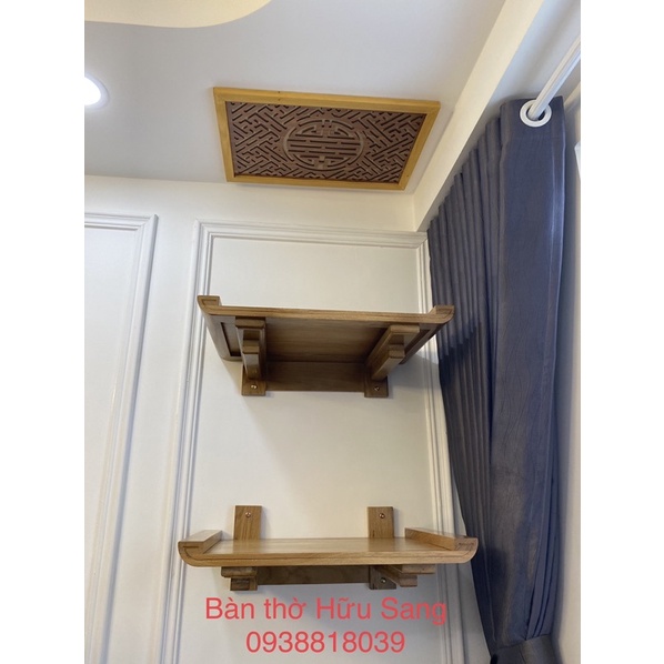 Bàn Thờ treo tường 2 tầng
