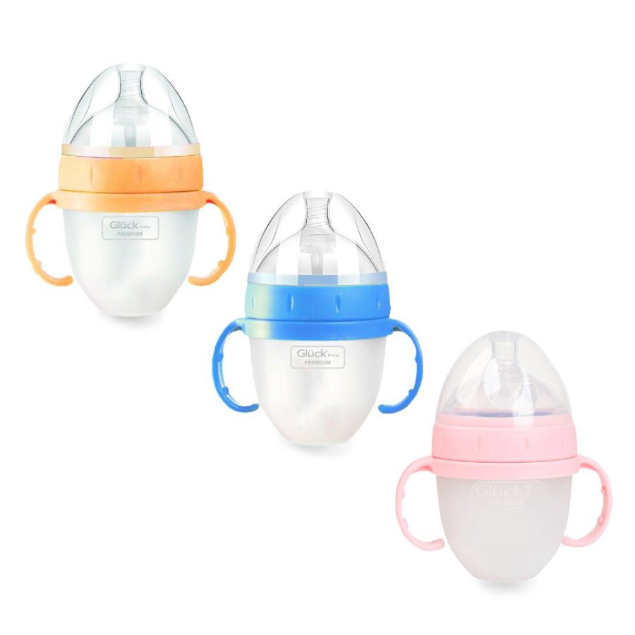 Bình sữa silicon Gluck Baby Premium 150ml