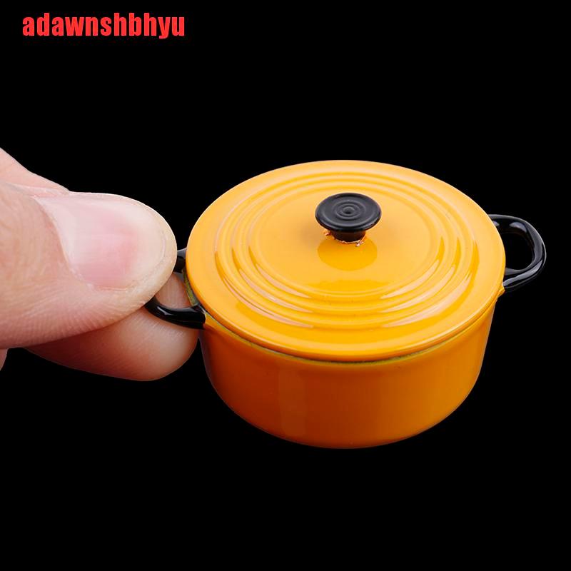 Mô Hình Nồi Nấu Ăn Đồ Chơi Cho Nhà Búp Bê 34x17mm 1: 12