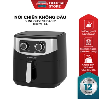 Nồi Chiên Không Dầu 6L SUNHOUSE SHD4062