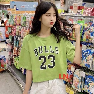 Áo croptop số 23 bulls DA