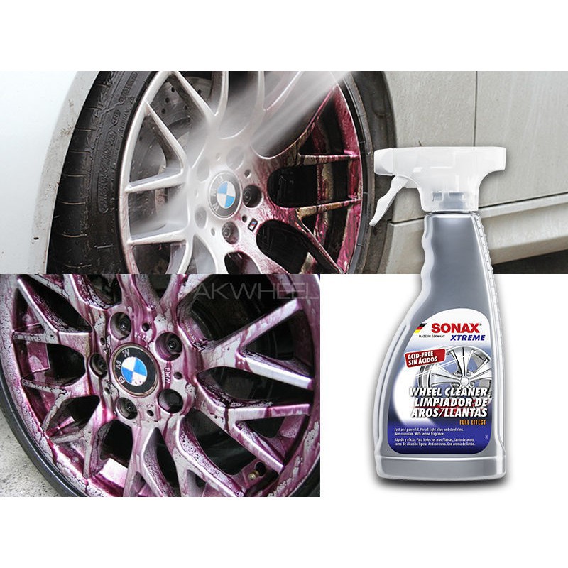 Dung dịch làm sạch mâm xe Sonax xtreme wheel cleaner full effect 230200 - 500ml Tặng Khăn