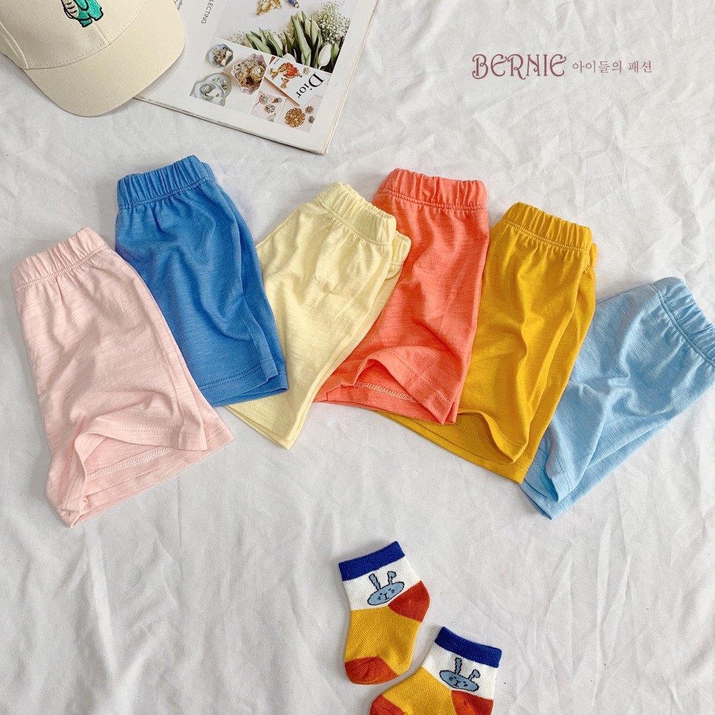 Bộ cotton xước hình mặt cười cho bé, bộ unisex bé trai bé gái