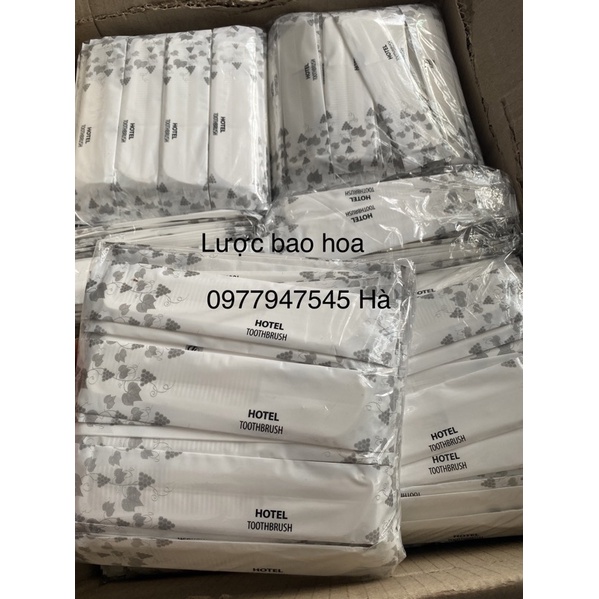 Bàn chải kem Bao Hoa cho khách sạn nhà nghỉ dùng 1 lần