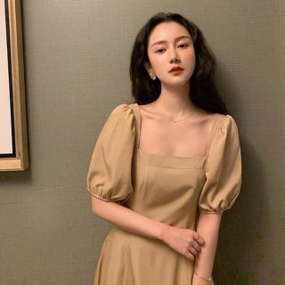 🌼🌼 ĐẦM MIDI CỔ VUÔNG 🌼🌼