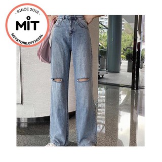 QUẦN JEANS ỐNG RỘNG MS06