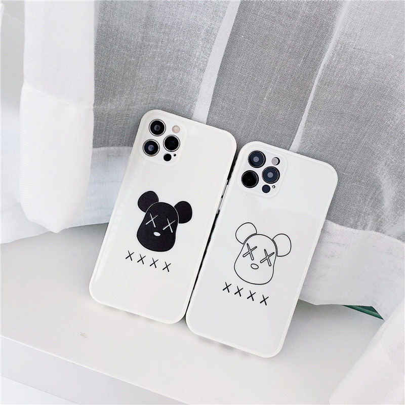 Ốp Lưng Dẻo In Hình Gấu Dễ Thương Cho Iphone 12 Pro Max 12mini Se2020 Xsmax 8plus 7plus Iphone 11 Pro Max Xr Xs