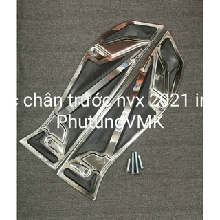 Gác chân trước inox cao cắp xe nvx 2021