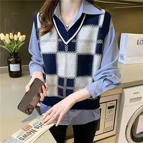 NRVP Áo KhoáC Cardigan Tay DàI Phong CáCh HàN QuốC