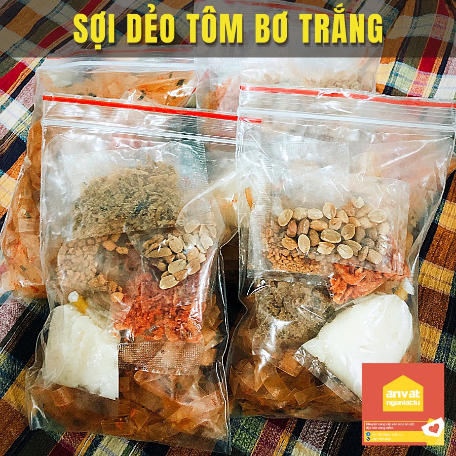 COMBO 5 BÁNH TRÁNG SỢI DẺO TÔM BƠ TRẮNG - GIÁ SIÊU TIẾT KIỆM