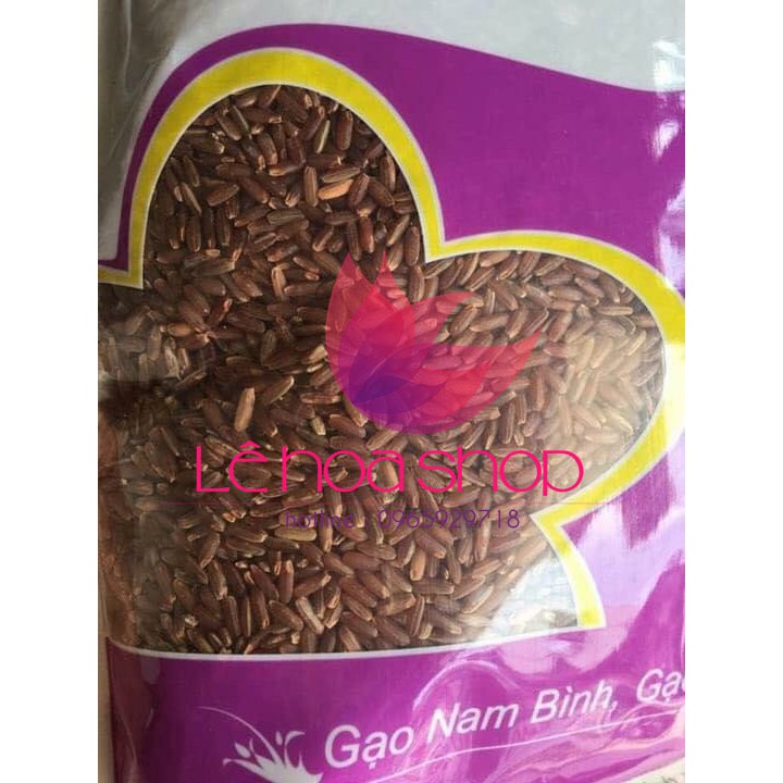 Gạo Lứt Ngọc Đỏ( Thương hiệu gạo sạch Nam Bình) gói 2kg