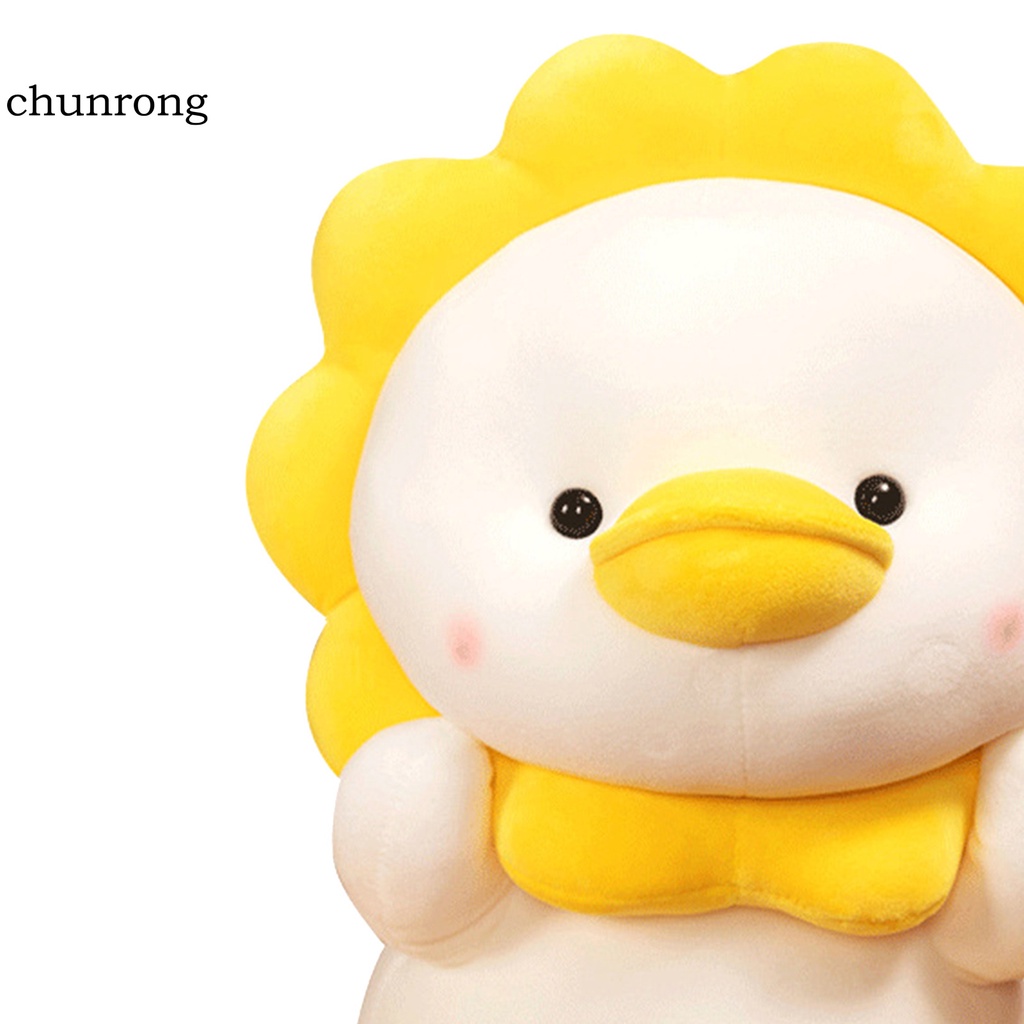 Thú nhồi bông hình vịt mặt trời đáng yêu