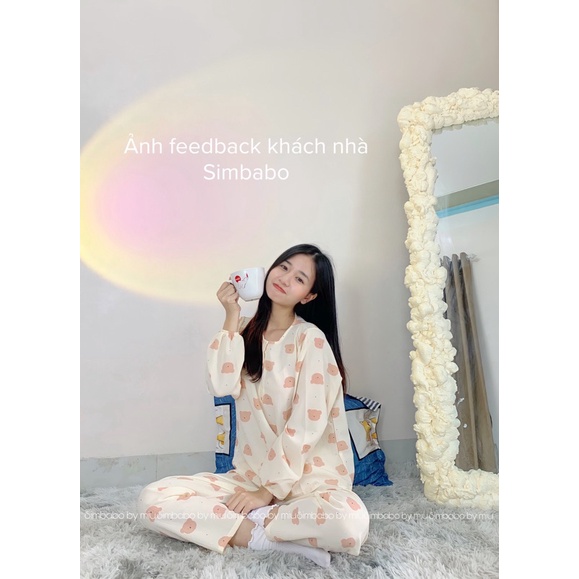 Bộ ngủ hoạ tiết Simbabo | BigBuy360 - bigbuy360.vn