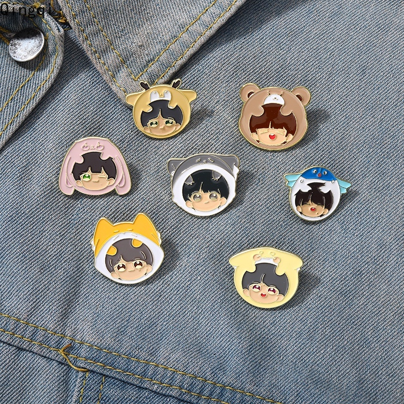 Ghim cài áo MISS ZOE bằng kim loại tráng men thời trang hỗ trợ làm quà tặng cho fan hâm mộ youth league tnt