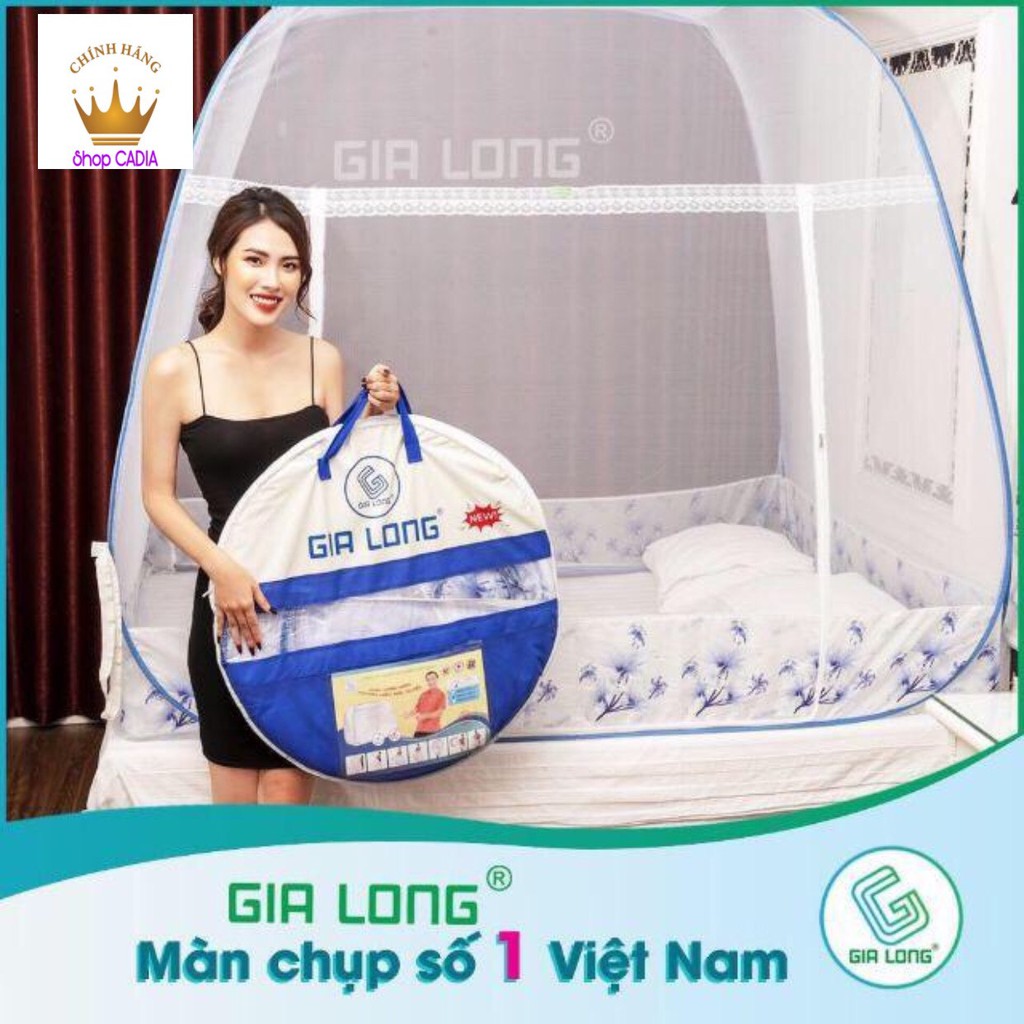 Màn chụp tự bung Gia Long đỉnh chóp hàng VIỆT NAM màn tuyn cao cấp