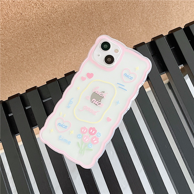 Ốp lưng iphone trong lượn sóng nice day 6/6s/6plus/6splus/7/7plus/8/8plus/xs/11/12/13/14/pro/max/plus/promaxTLS5