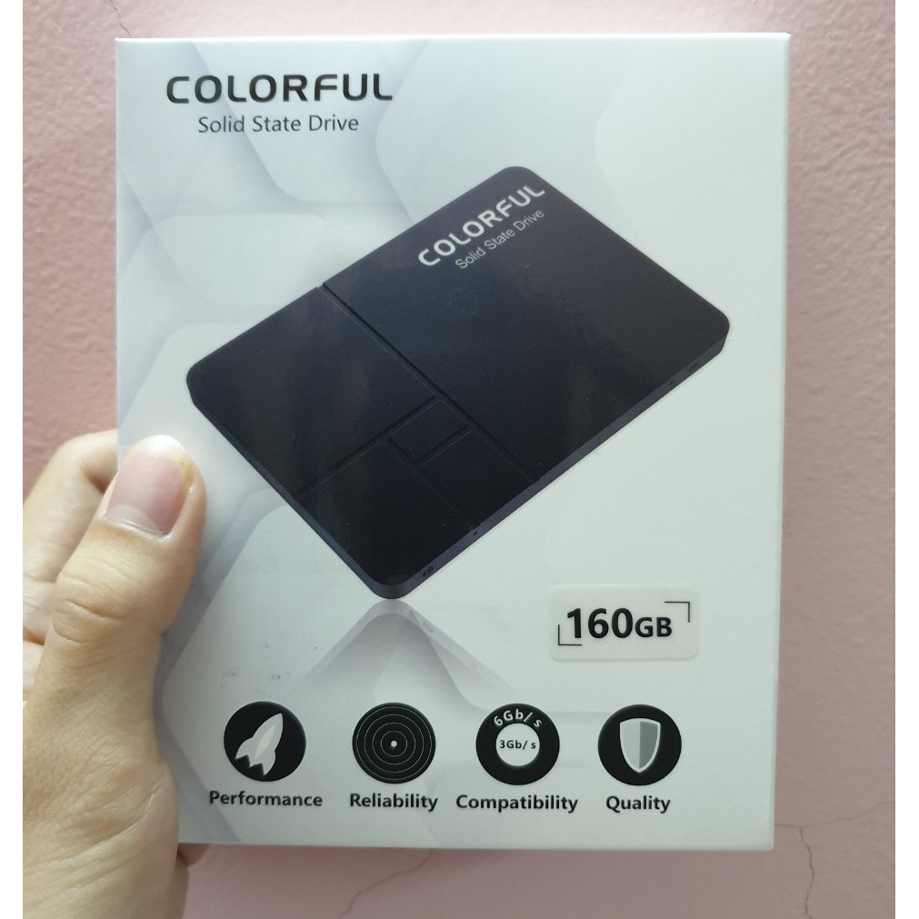 [Mã ELCLJUN giảm 7% đơn 500K] Ổ Cứng SSD 160GB Colorful SL300 Bảo Hành Chính hãng 3 Năm NWH Phân phối