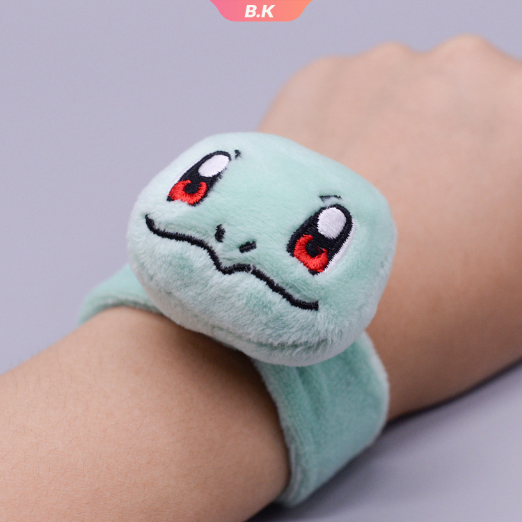 Popular Pokémon Series Stuffed Toy Pikachu Squirtle Bulbasaur Charmander Cute Plush Tape Measure Toy Boutique Doll Creative Portable Bracelet Kids Gift 【KU2】