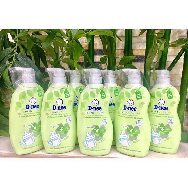 Mẫu mới - Chai/Túi Nước Rửa Bình Sữa Dnee Thái Lan 620ml/600ml