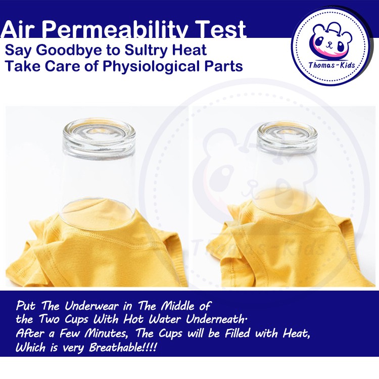 Set 5 Quần Lót Boxer 100% Cotton Kháng Khuẩn Thoải Mái An Toàn Cho Bé Trai 3-12 Tuổi