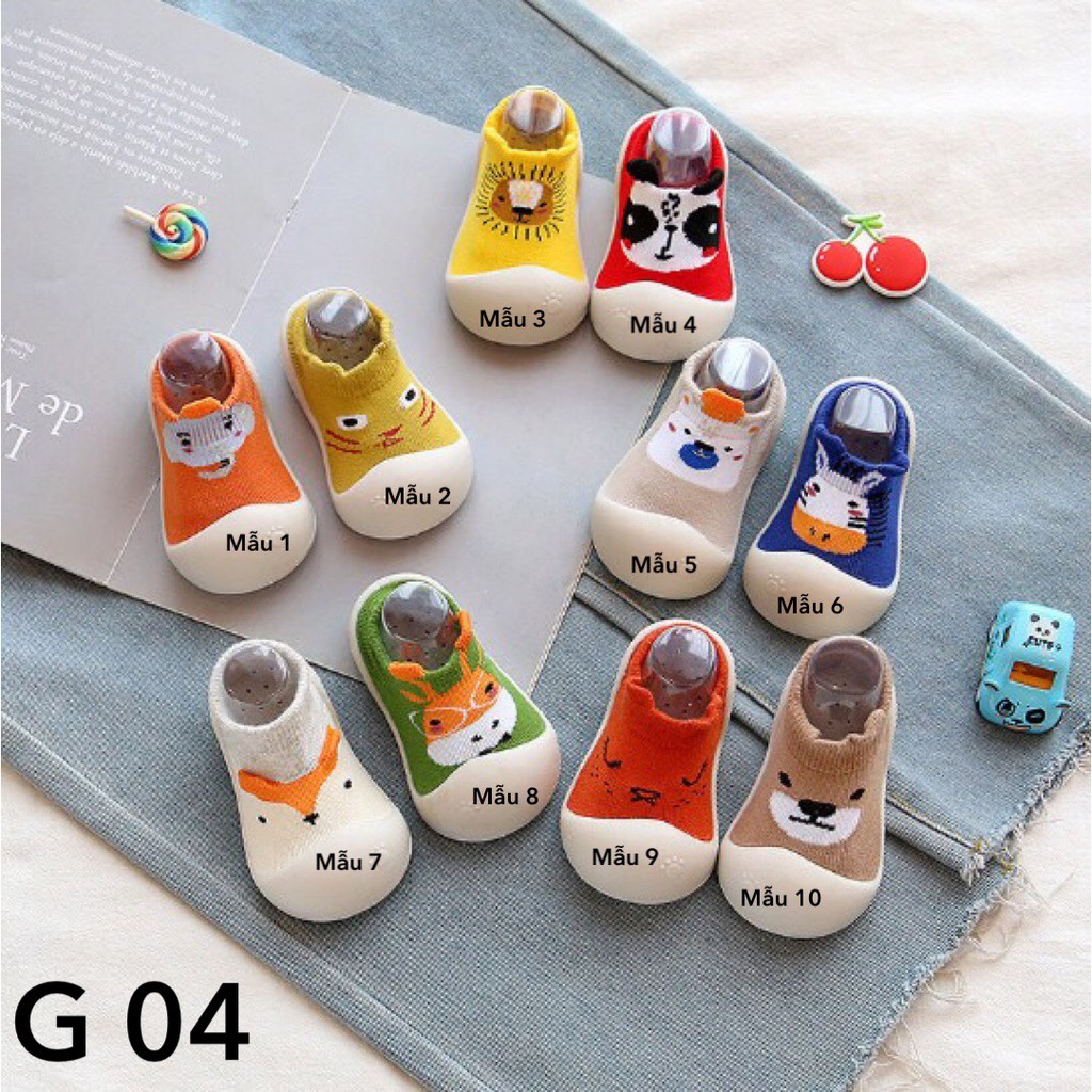 G 04 : Giày bún hình ngộ nghĩnh cho bé [ Hàng có sẵn ]