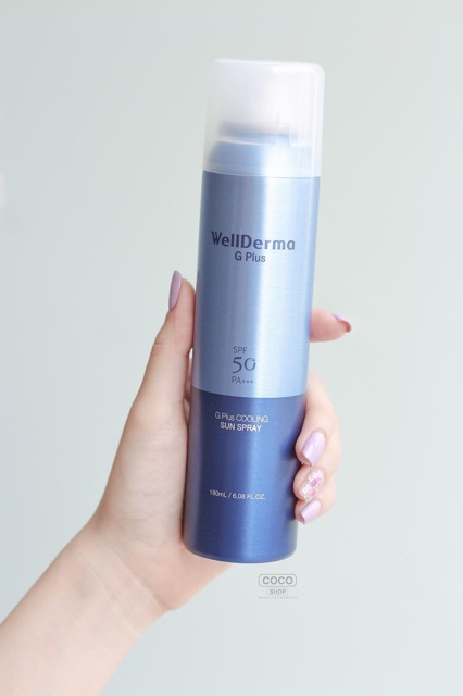 XỊT CHỐNG NẮNG WELLDERMA COOLING SUN SPRAY