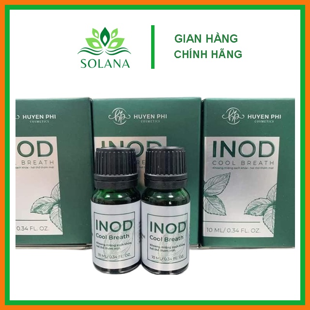 Tinh Dầu Hôi Miệng INOD Huyền Phi - Sạch Hôi miệng - Dứt Điểm Vấn Đề Răng Miệng SOLANA