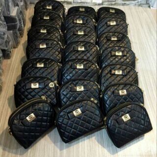 Túi đeo chéo nơ 2 khóa phối xích túi đeo cháo da mềm túi đeo chéo kèm nơ đẹp túi đeo chéo đi chơi kèm nơ trần chỉ đẹp