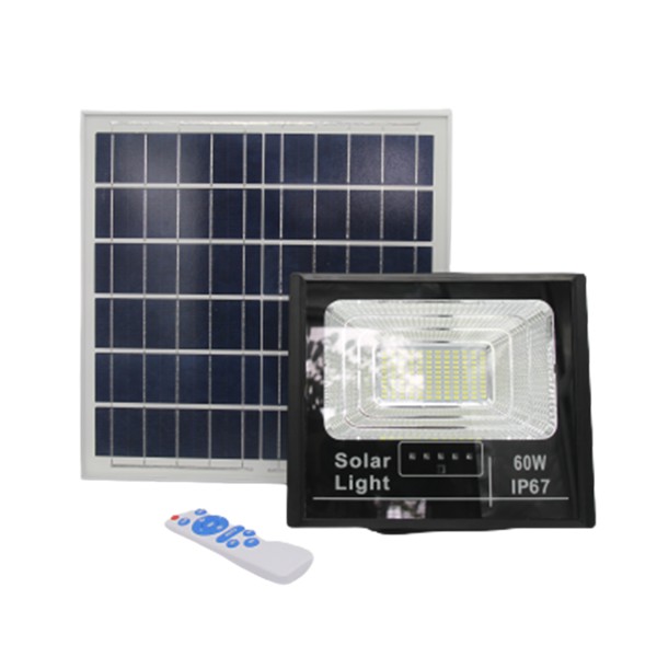 Đèn Pha Năng Lượng Mặt Trời Kitawa 60w; Bảo Hành 2 Năm; Chống Nước Ip67