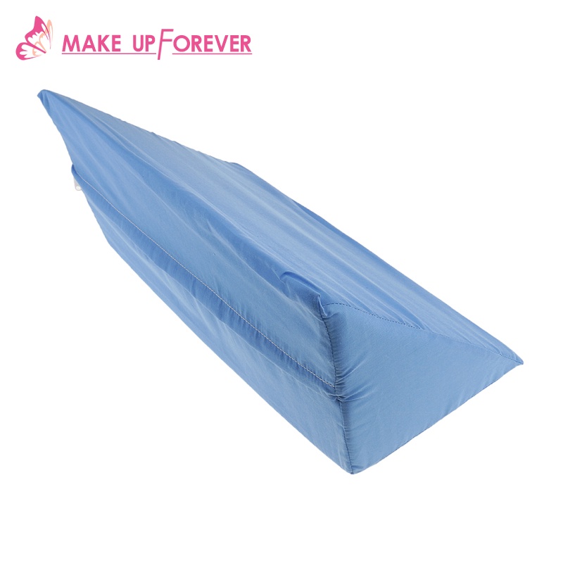 [Make_up Forever] Foam Orthopedic Acid Reflux Bed Wedge Pillow Back Leg Elevation Cushion Blue