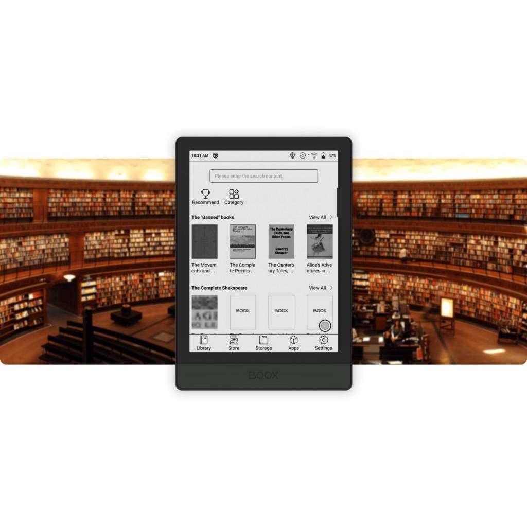 Máy Đọc Sách Onyx Boox Poke 3 Limited Edition - 32GB Màn Hình Inch Có Đèn Vàng - Hàng Chính Hãng, BH12T