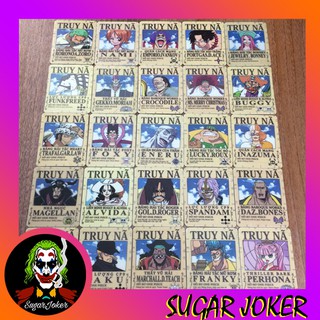 Thẻ bài Toonies One Piece phiên bản truy nã: Tổng hợp (2)