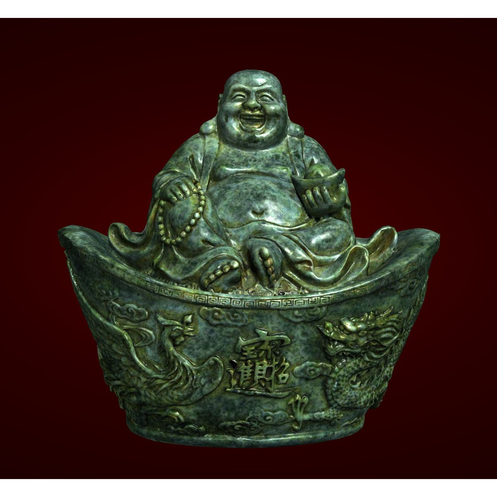 Qùa tết ý nghĩa - Tượng Di Lăc để bàn - Xưởng E3D - DL 077