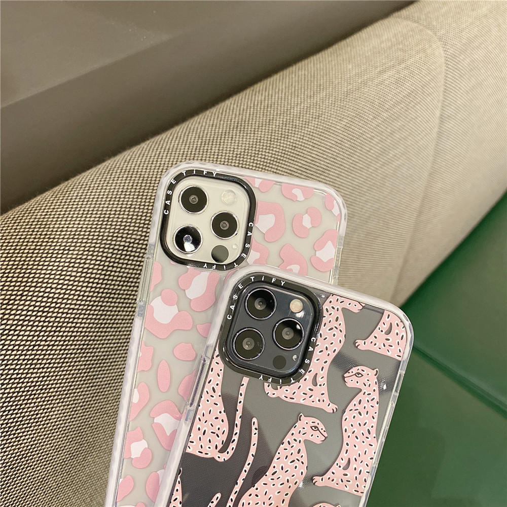 Ốp điện thoại silicone họa tiết da báo cho IPhone 12pro max 12mini 11Pro Max XS Max XR SE 2020 6 6s 7 8 Plus | BigBuy360 - bigbuy360.vn